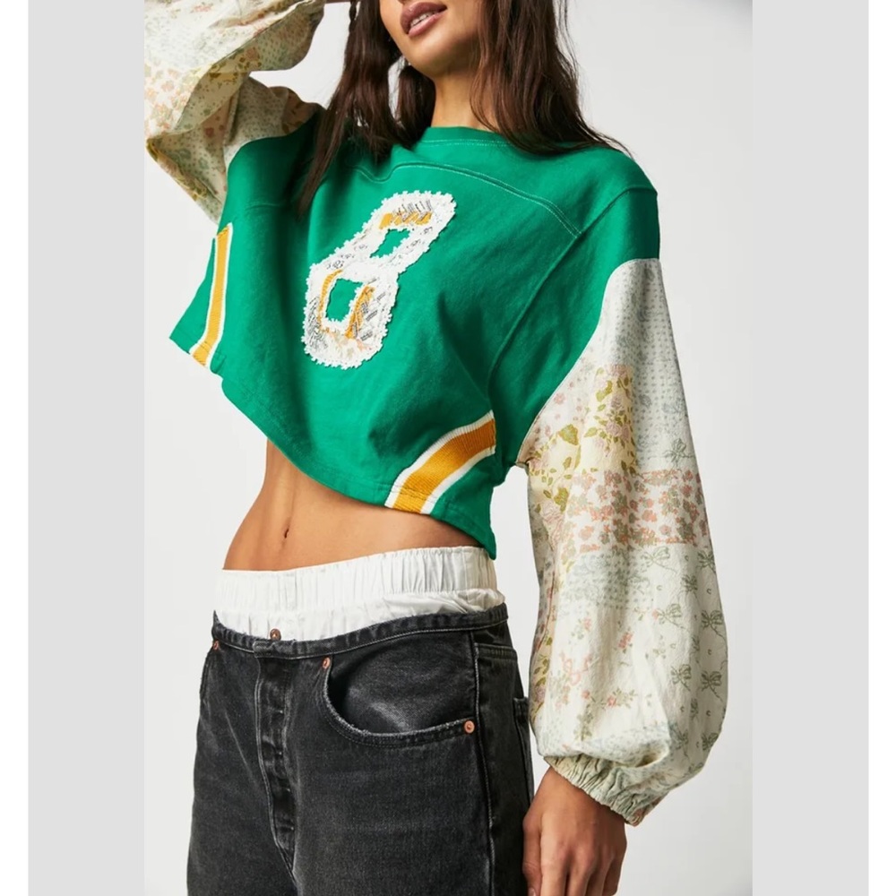 Free People Bali Daisy Nova Crafty Tee